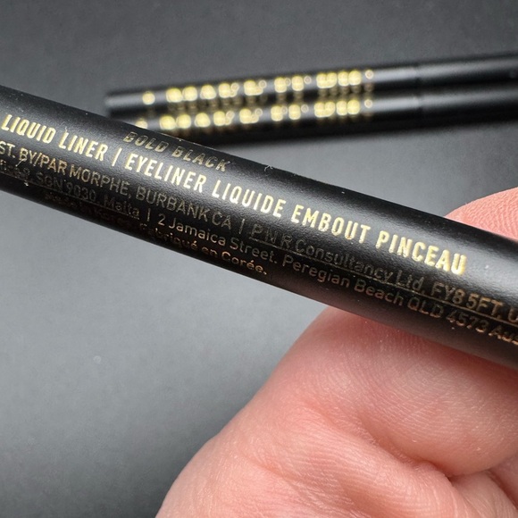 Set of 3 Full Size Morphe Make It Big Black Eyeliners-new no box - Picture 3 of 8